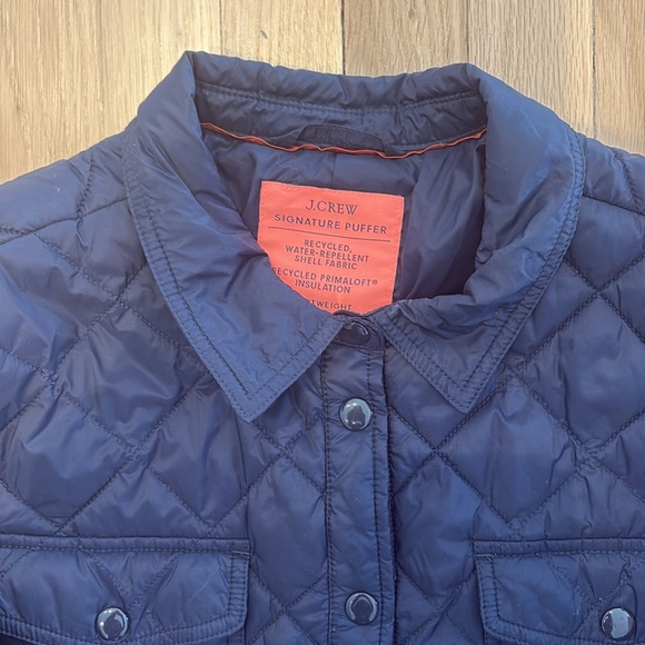 J.Crew signature puffer 
XL
Navy - Picture 2 of 6